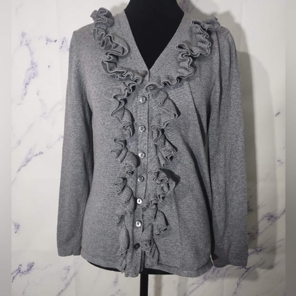 Escapade button-up sweater